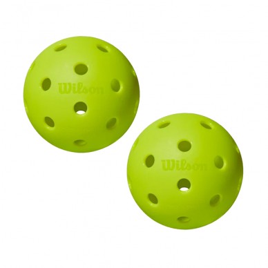 Wilson Pickleball Tru 32 2 Pack gelbe Bälle