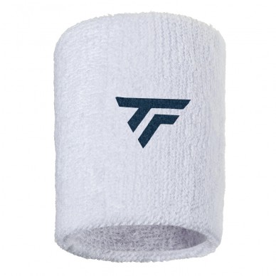 Tecnifibre Armband XL weiß blaues Logo