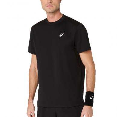 Asics Court SS Top T-Shirt schwarz