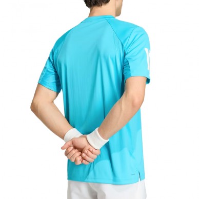 Adidas Club 3STR T-Shirt cyanblau