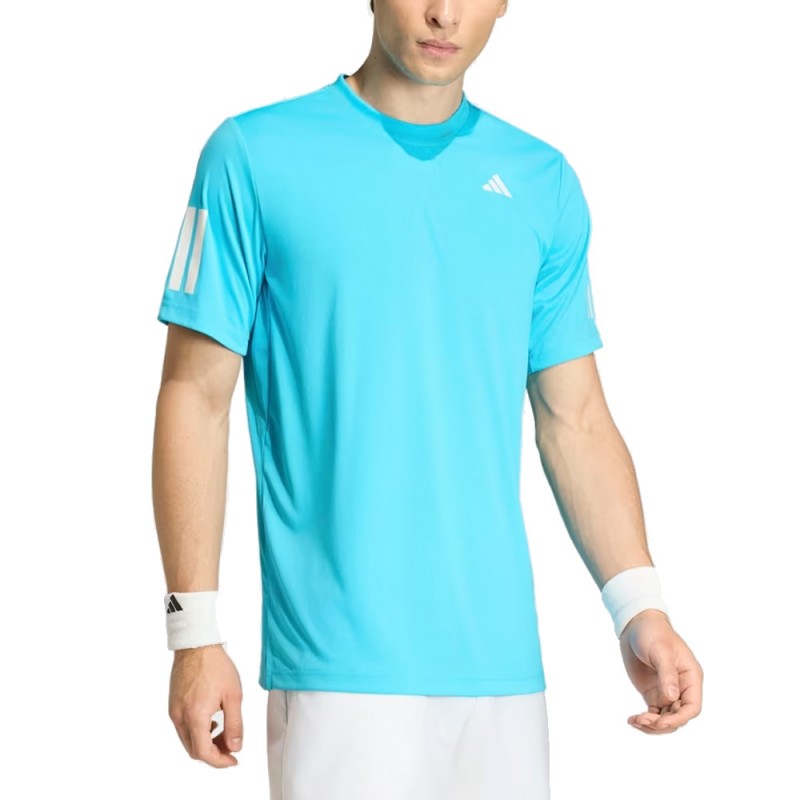 Adidas Club 3STR T-Shirt cyanblau