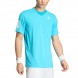 Adidas Club 3STR T-Shirt cyanblau
