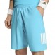 Adidas Club 3STR Shorts in Cyan Blau