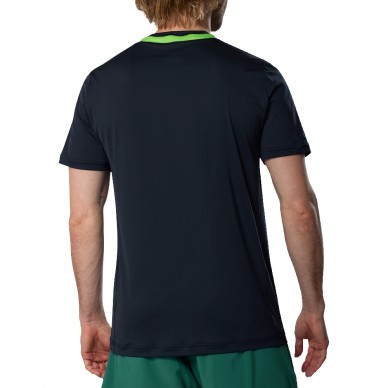 Mizuno Tennis Tee schwarzes T-Shirt