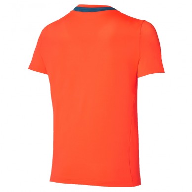Mizuno Tennis Tee rot T-Shirt