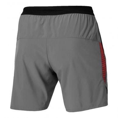 Mizuno Tennis short 7 Zoll Amply grau