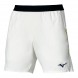 Short Mizuno Tennis 7 Inches Amply weiß gelb