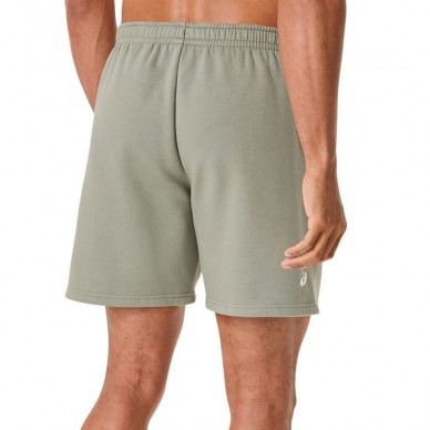 Asics Logo Fleece Short 7IN salvia grün