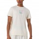 Asics Court Core Graphic TEE weißes T-Shirt