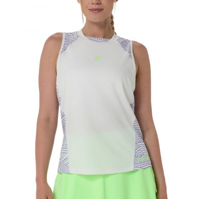 Asics Court All Over Print T-Shirt creme