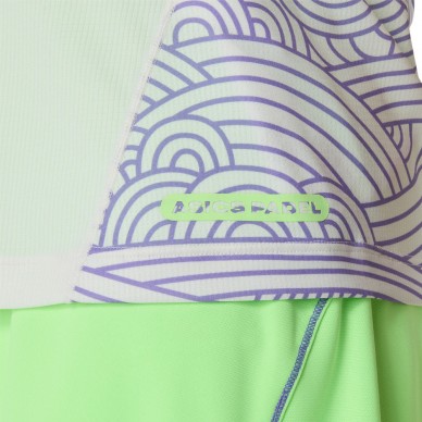 Asics Court All Over Print T-Shirt creme