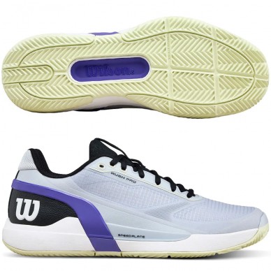 Wilson Padelschuhe Rush Pro 5 Clay gray 2026