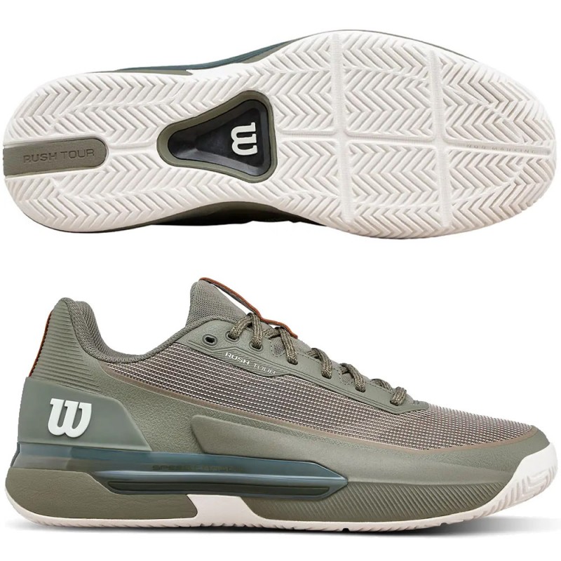 Wilson Padelschuhe Rush Tour 5 DST Vetiver 2026