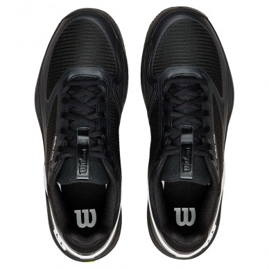 Wilson Padelschuhe Rush Pro 5 Clay black white 2026
