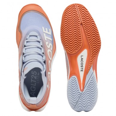 Lacoste Padelschuhe AG-LT Lite Clay blue orange 2026