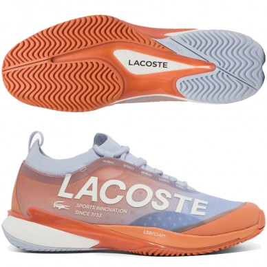Lacoste Padelschuhe AG-LT Lite Clay blue orange 2026