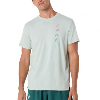 Asics Game Seasonal Graphic Tee hellgrün