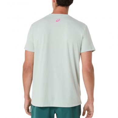 Asics Game Seasonal Graphic Tee hellgrün