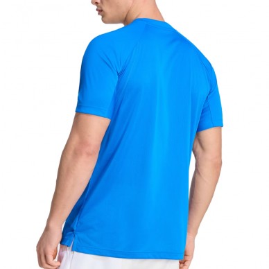 Adidas Club T-Shirt in Cyan Blue
