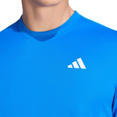 Adidas Club T-Shirt in Cyan Blue