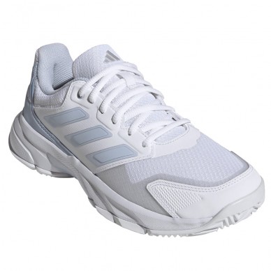Adidas Padelschuhe Courtjam Control 3 W crystal white silver 2026