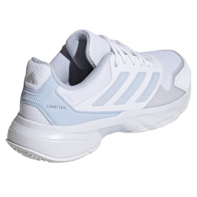 Adidas Padelschuhe Courtjam Control 3 W crystal white silver 2026
