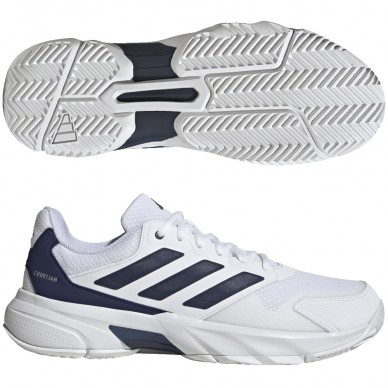 Adidas Padelschuhe Courtjam Control 3 M white dark blue 2026