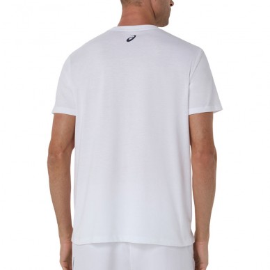 Asics Game Seasonal Gracphic Tee T-Shirt weiß