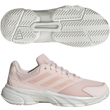 Adidas Padelschuhe Courtjam Control 3 W wonder quartz white 2026