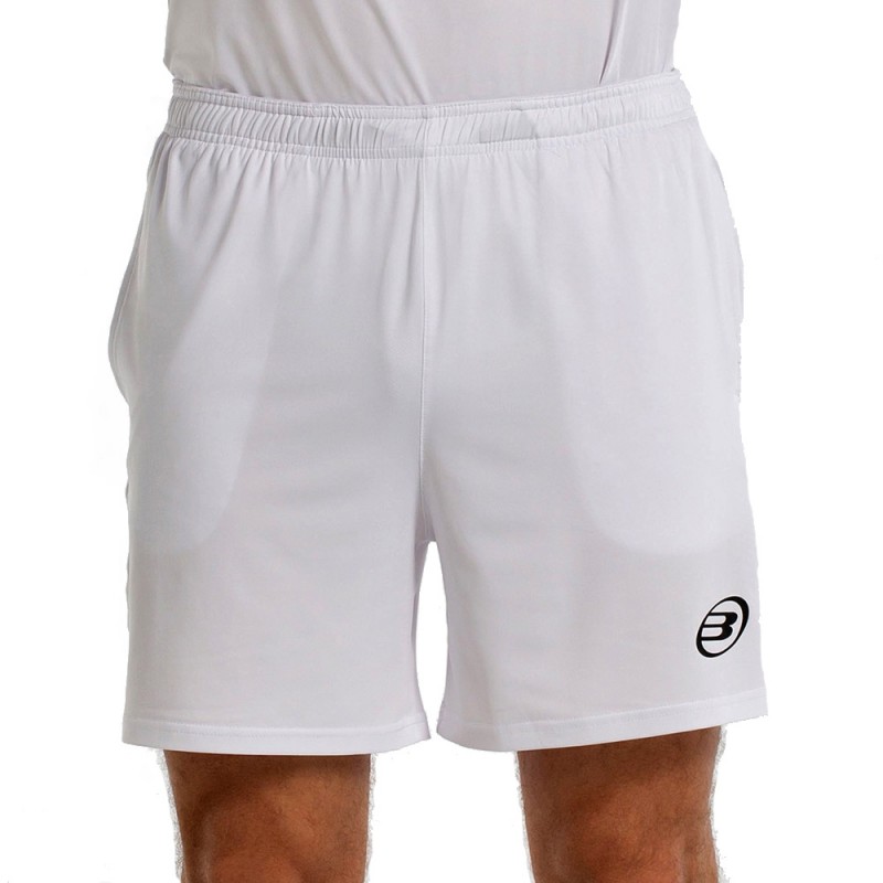 Bullpadel Bates short weiß schwarz