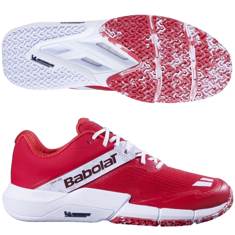 Babolat Padelschuhe Movea 2 Men fiery red white 2026