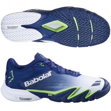 Babolat Padelschuhe Jet Premura 3 Men Lebron Blue Green Flash 2026