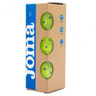Joma Pickleballballen Bälle fluoreszierendes Gelb