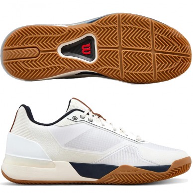 Wilson Padelschuhe Rush Tour 5 Clay White Navy 2026