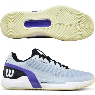 Wilson Padelschuhe Rush Pro 5 Padel grey daw 2026