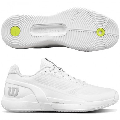 Wilson Padelschuhe Rush Pro 5 Padel white 2026