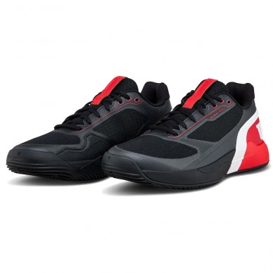Wilson Padelschuhe Rush Pro 5 Padel black red 2026