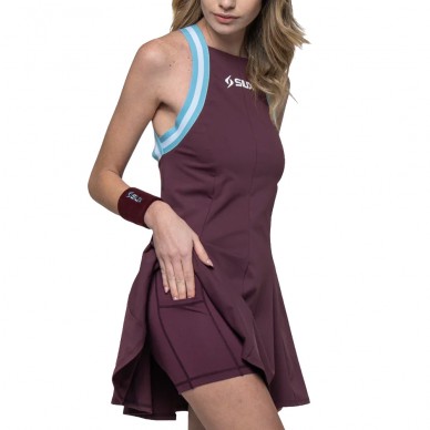 Siux Apex Kleid bordeaux