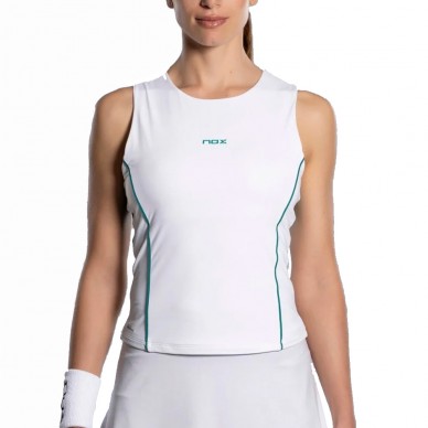 Nox Pro T-shirt woman weiß grün