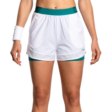 Short Nox Pro Woman weiß grün