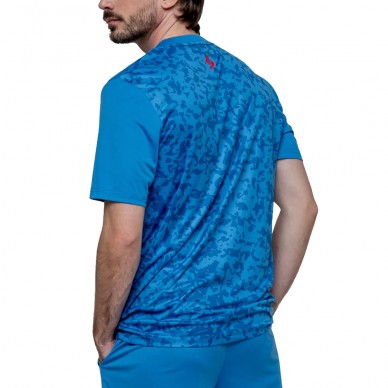 Siux Cyber blaues T-Shirt
