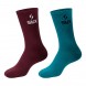 Socken Siux Groove 2er Pack bordeaux himmelblau