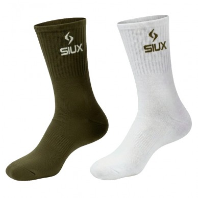 Socken Siux Groove 2er-Pack grün weiß