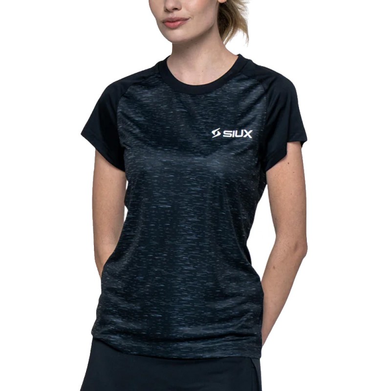Siux Club Woman schwarzes T-Shirt