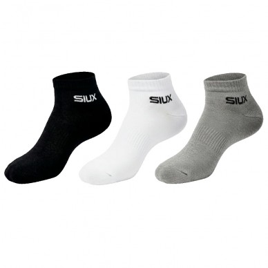 Socken Siux Basic kurze 3er Pack Mix