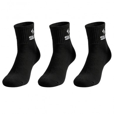Socken Siux Basic 3er Pack schwarz