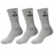 Socken Siux Basic hohe Pack 3u grau
