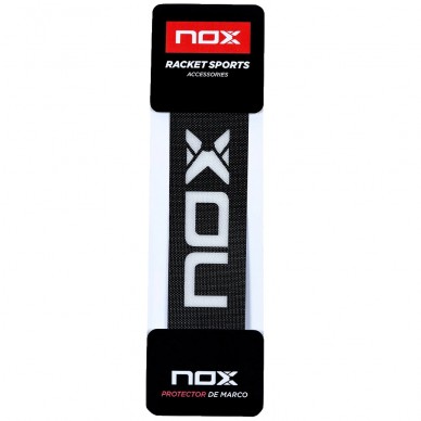 Schutz Nox schwarz weißes Logo
