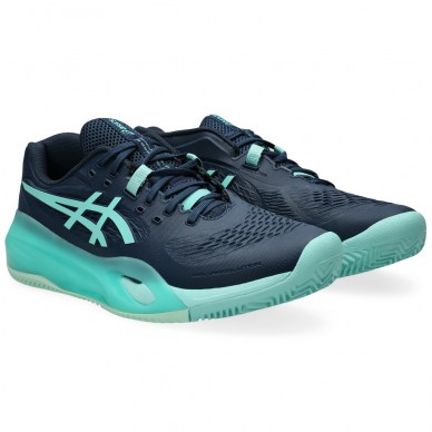 Asics Padelschuhe Gel Resolution X Clay night sky illuminate mint 2026