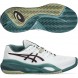 Asics Padelschuhe Gel Resolution X Clay white dark aubergine 2026